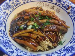 现炒鳝丝拌面-孙盛兴奥灶面馆·蟹黄面·三虾面(山塘街总店)