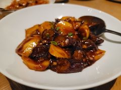 茄子烧年糕-宁波柏悦酒店·钱湖渔港