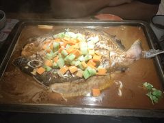 -探鱼·鲜青椒爽麻烤鱼(广州花都来又来店)