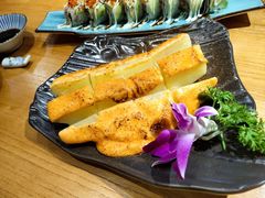 明太鱼籽焗土豆-燃喜屋·和牛烧肉·寿喜烧(泉城路店)