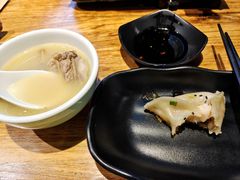 -小金鬼·煎饺·鸽子汤