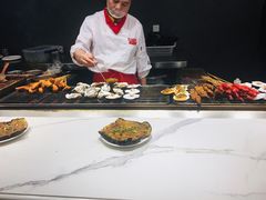 自助取餐区-红透天牛排海鲜自助(长和国际直营店)