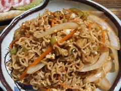 炒方便面-小泥炉烤肉烧烤大排档