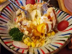 温泉蛋爆浆土豆泥-仙隐小鹿中華の日料(荣民龙首广场店)