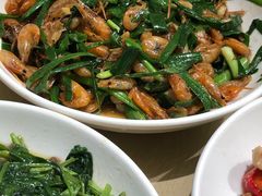 韭菜炒河虾仔-东山茶寮(新安店)