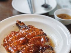 招牌明炉烧鸭-皇后餐厅-煲仔·小菜·打边炉(古北店)