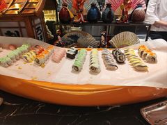 -广州万富希尔顿酒店·感趣自助餐厅·金秋蟹宴生蚝海鲜刺身烧烤