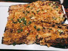烤茄子-三个蒙古大叔羊肉串(大宁店)