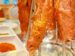 超大份的馕坑黄金烤肉-巴依老爷·新疆美食(上城区天城路店)