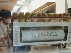 面包甜点陈列柜-% Arabica阿拉比卡咖啡(武康路店)