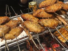 奥尔良鸡翅中-唛嘻哒烤串朝鲜族风味(金桥店)