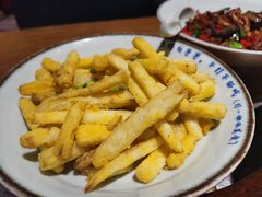 咸蛋黄茄子-吃饭皇帝大土家民族菜(正大广场店)