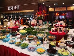 自助取餐区-东方苑自助餐厅(稻香湖景酒店)