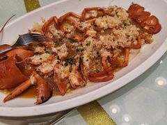 蒜蓉粉丝蒸波士顿龙虾-皇宫大酒店