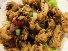 炸鱿鱼-德成饭店