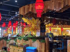 大堂-老滇山寨•云南特色菜•地方菜•民族风情歌舞表演(金碧店)