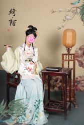 -后宫·古装汉服京剧儿童亲子全家福摄影