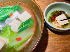 竹荪苦菜包浆豆腐汤-中8楼风尚云南菜(颐堤港店)