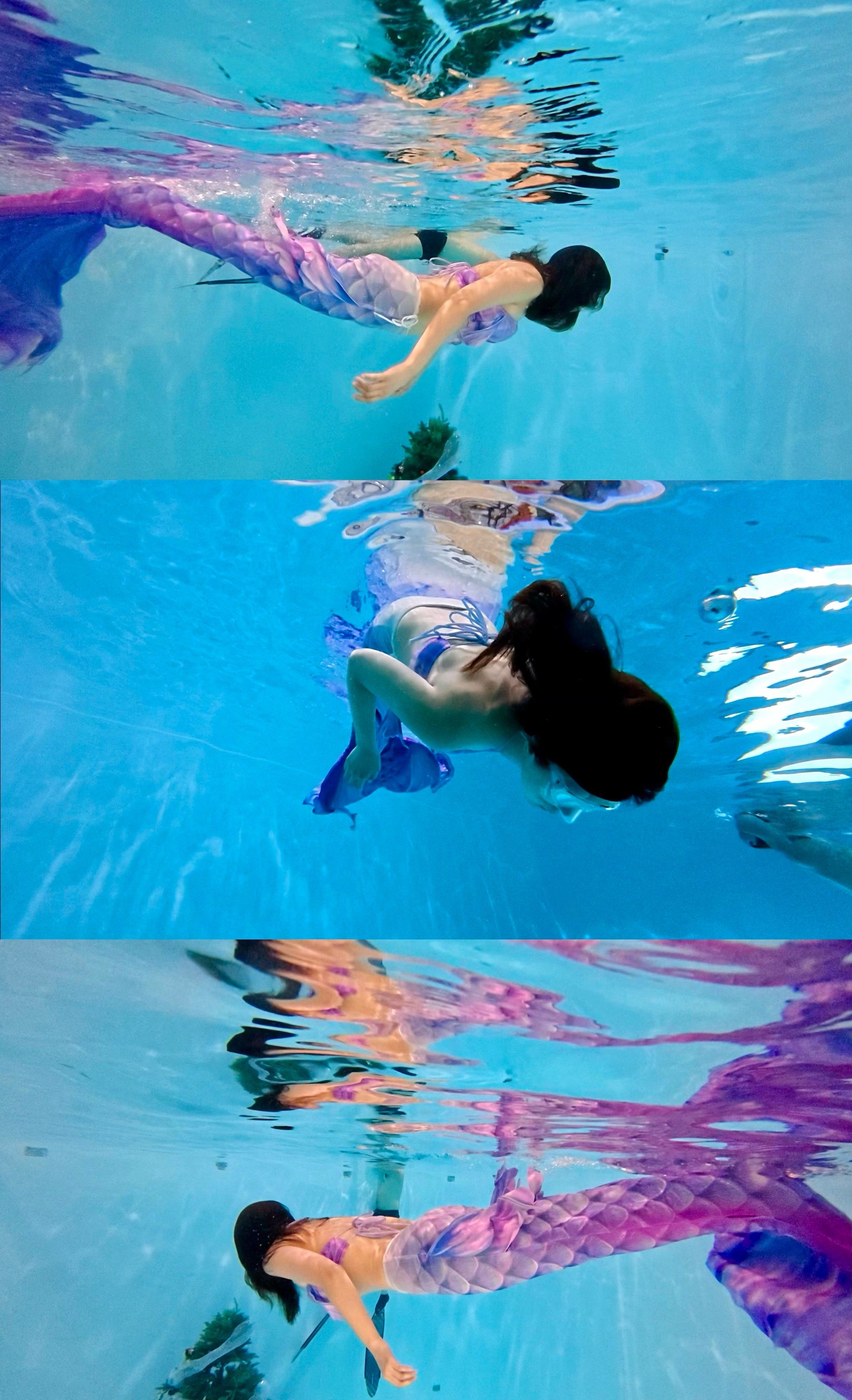 0基础也能拍水下美人鱼潜水写真!