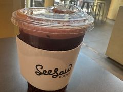 蓝莓桑葚元气美式-Seesaw Coffee(苏州中心店)
