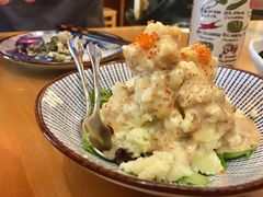 蟹籽土豆沙拉-坂吉屋·居酒屋深夜食堂(龙湖店)