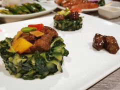 脆瓜炒雪花牛肉粒-香云轩·顺德菜(香云纱园林酒店店)