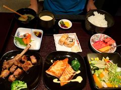 铁板三文鱼-富力希尔顿酒店·源氏日餐厅