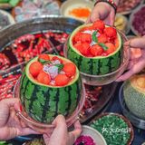 重庆也有西瓜沙冰啦🍉人均16过夏天❗️