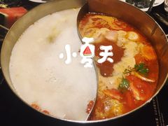 番茄牛膝骨猪肚鸡锅-捞王猪肚鸡火锅(财富中心店)