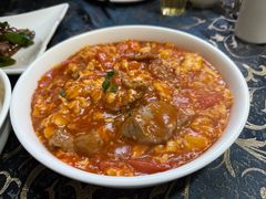 番茄牛肉滑蛋-晓平饭店(嘉善路店)