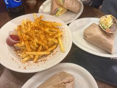 薯条-Al Salam莫的三明治