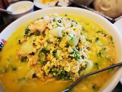 海鲜茼蒿小豆腐-粥全粥到海鲜家常菜(瞿塘峡路店)