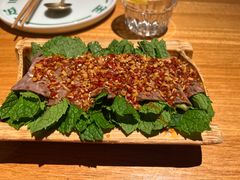 薄荷牛肉卷-一坐一忘云南菜(北京skp店)