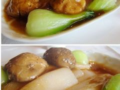 澳门-桃花源小厨-双菇烩菜胆-桃花源小厨