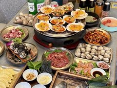 -围炉肉舍•炭烤活鳗•丹东海鲜烤肉(步行街店)