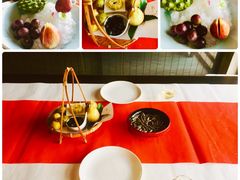 餐具摆设-龙吟山房(青龙山庄店)