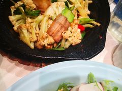 砂煲有机菜花-李老爹香辣蟹(宣武门店)