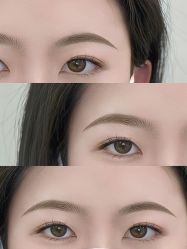 点击看大图 -杨益美学·野生眉半永久纹眉发际线