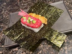 海胆生牛肉手卷-老乾杯和牛烧肉(王府中环店)