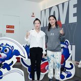 明星探店—庞佳颖｜宝妈在起鸽偶遇游泳冠军啦！