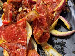 现拌鲜牛肉-吉志烤肉(太原总店)