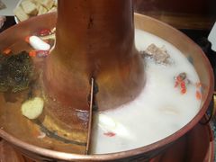 鱼羊鲜和清汤鸳鸯锅-清真·京华源铜锅涮肉(丰庆店)