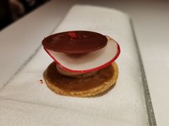 巧克力鸭肝慕斯小挞-Le Comptoir de Pierre Gagnaire