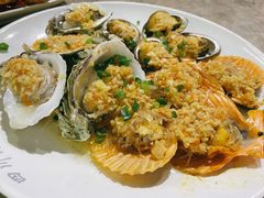 蒜蓉粉丝蒸扇贝-四川小胡子海鲜(丁村万人海鲜广场店)