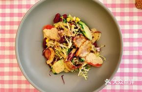 Smoked A-Grade Duck Breast with Avocado and Color Bean Salad