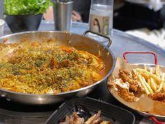 铁板烤辣鸡-山·烤辣鸡韩国料理(西溪路店)