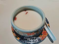 研磨杏仁汁杞子鲜百合-五号茶居·新派粤菜·岭南五号酒店(沿江中路店)