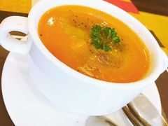 番茄蔬菜汤-遇见西木美式餐厅(体育路店)