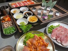-围炉肉舍•炭烤活鳗•丹东海鲜烤肉(步行街店)