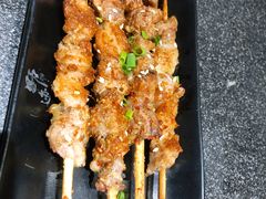 烤羊肉串-野迹·石橄榄鸡·烧烤(新洲店)